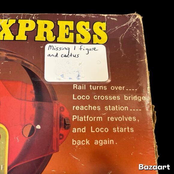 1970’s Woolworth’s Silver Star Express Battery Power Flip Train Set *READ* - Picture 5 of 8